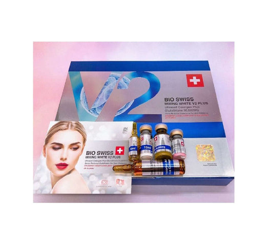 Bioswiss Complexion Mixing White Ultracell Celergen V2+ Glutathione 90000mg Moonspells Beauty