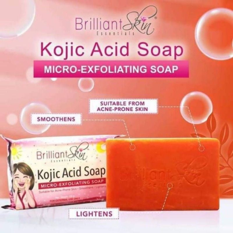 Brilliant Skin Kojic Acid Soap 135g Moonspells Beauty