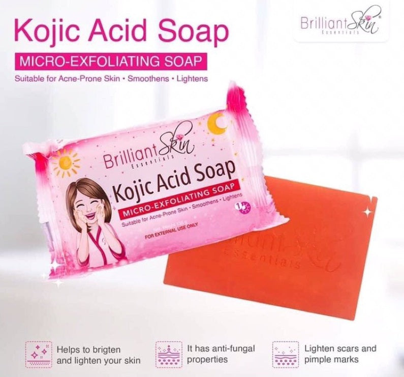 Brilliant Skin Kojic Acid Soap 135g Moonspells Beauty