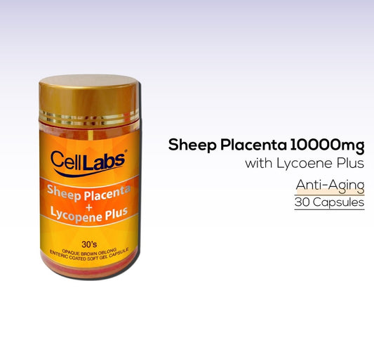 CellLabs Sheep Placenta Lycopene Plus Anti-Aging Moonspells Beauty