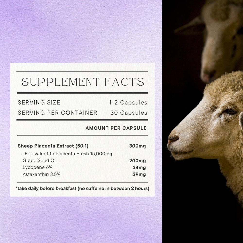 CellLabs Sheep Placenta Plus 15,000mg Moonspells Beauty