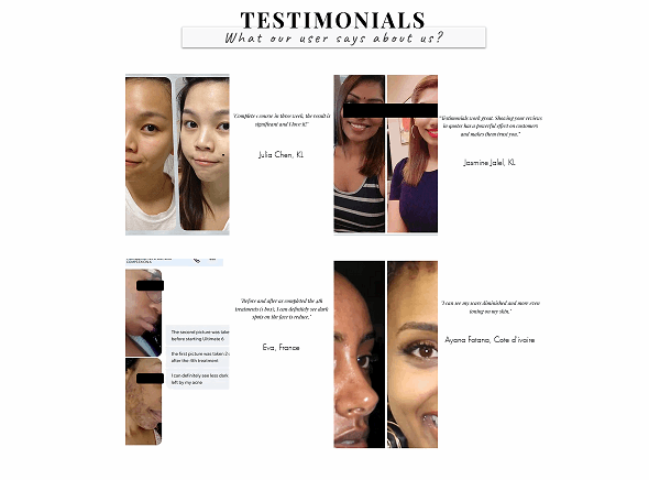 Complexion 6 Premium Whitening Moonspells Beauty