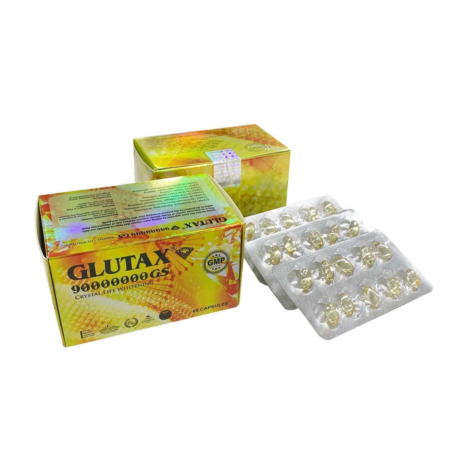 Glutax® 90000000GS Crystal Life Whitening Capsules