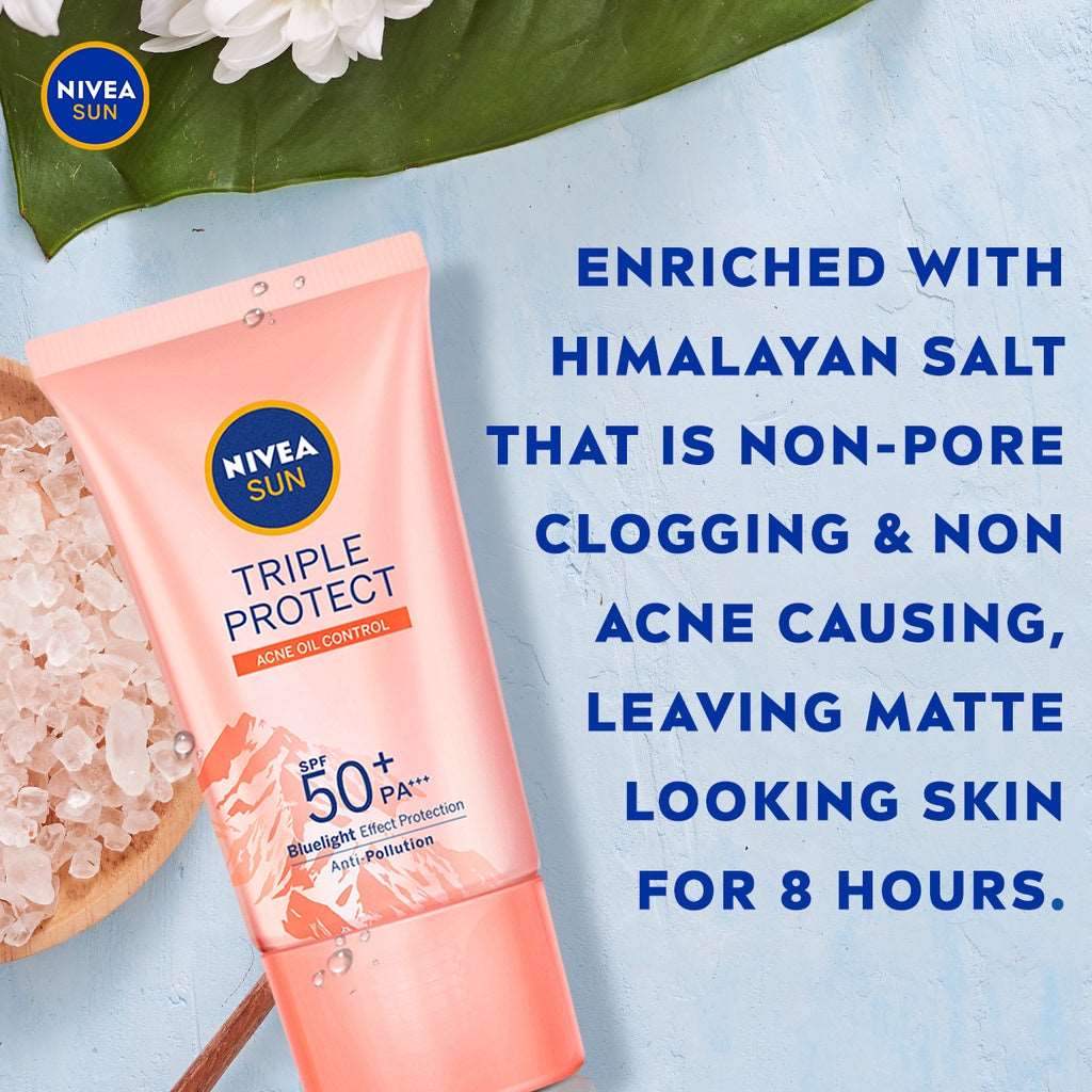NIVEA Sun Triple Protect Acne Care Moonspells Beauty