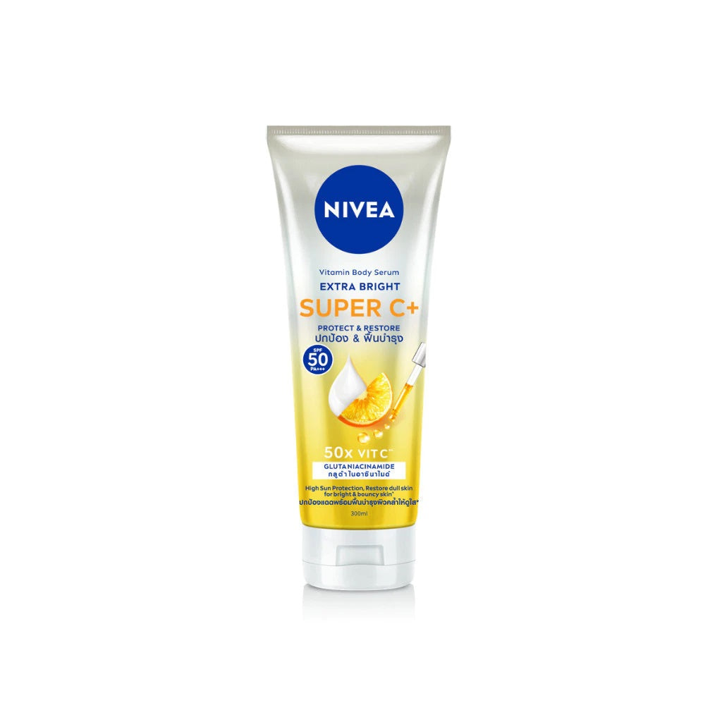 NIVEA Body Extra Bright Super C+ Vitamin Serum SPF50+++