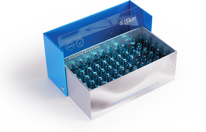 iskin radianz blu cell with nad+ glutathione injection Blu-Cell BPC-157 Rapid Recovery Capsules