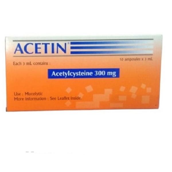 Acetin 300mg (N-Acetyl Cyteine or NAC) Moonspells Beauty
