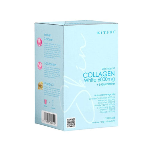 Kitsui Collagen White 6000mg + L-Glutamine Moonspells Beauty