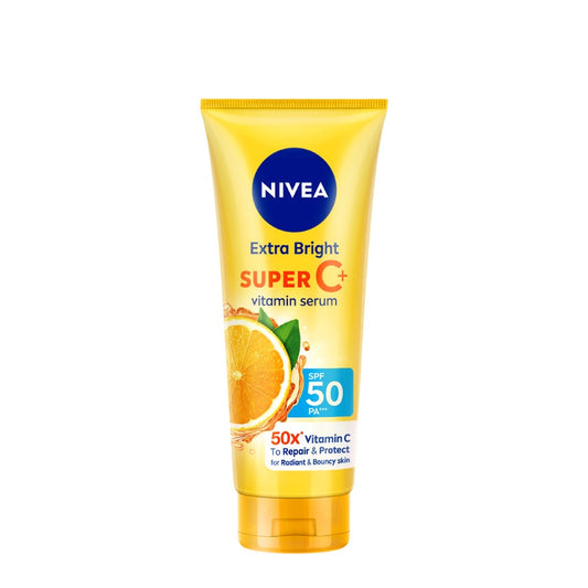 NIVEA Extra Bright Super C+ SPF50 Vitamin Body Serum Moonspells Beauty