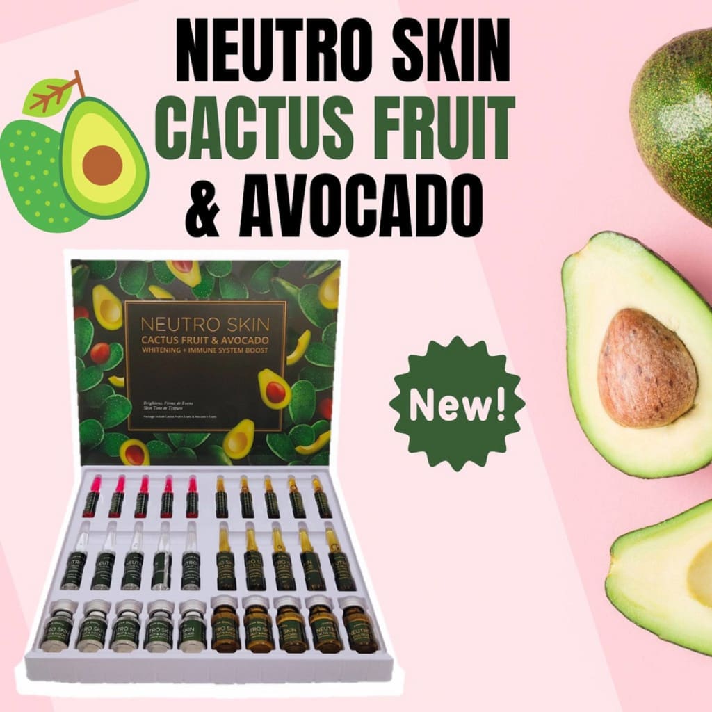 Neutro Skin Cactus Fruit and Avocado Whitening Moonspells Beauty