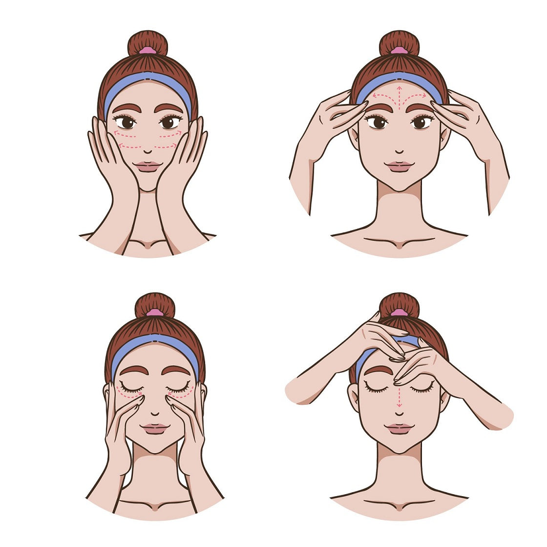 Face, Eyes and Hair Beauty Tips