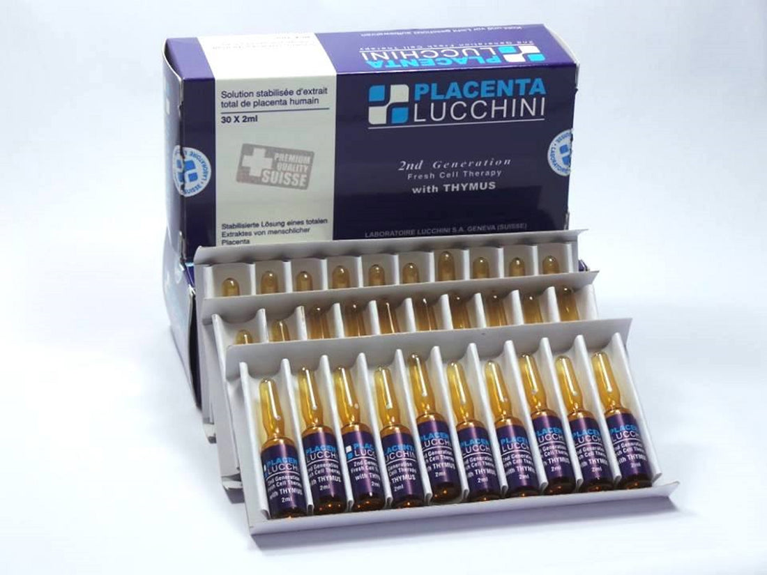 Discover the Secret to Good Health and Ageless Beauty with Lucchini 2nd Generation Human Placenta with Thymus Extract