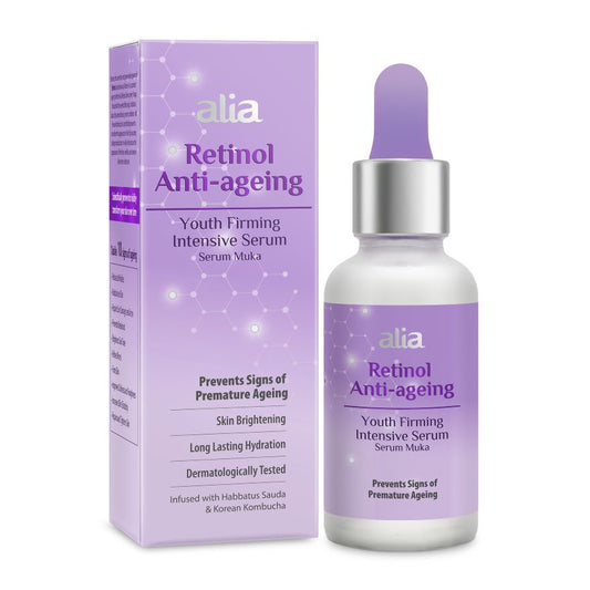 ALIA Retinol Anti-Ageing Youth Firming Int Serum 30ml Moonspells Beauty