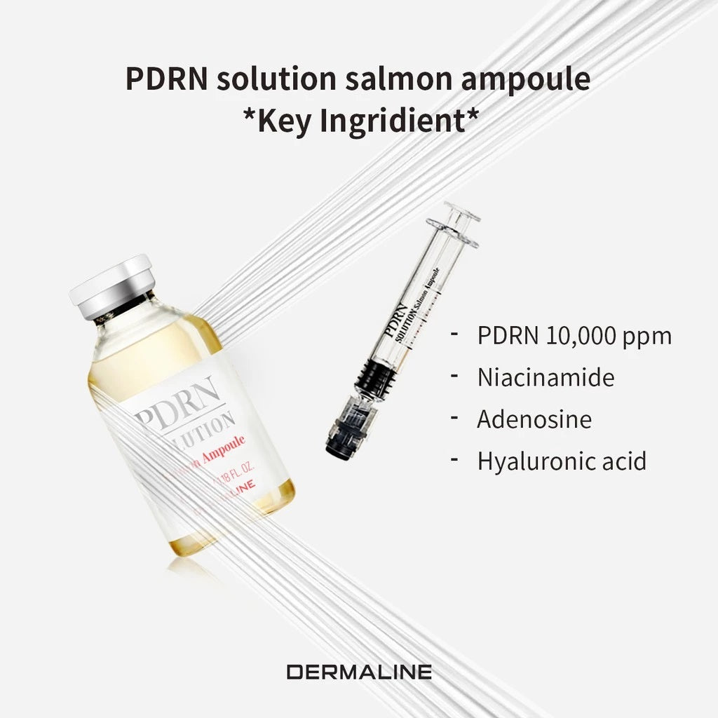 Dermaline PDRN Solution Salmon Ampoule 35ml - Moonspells Beauty