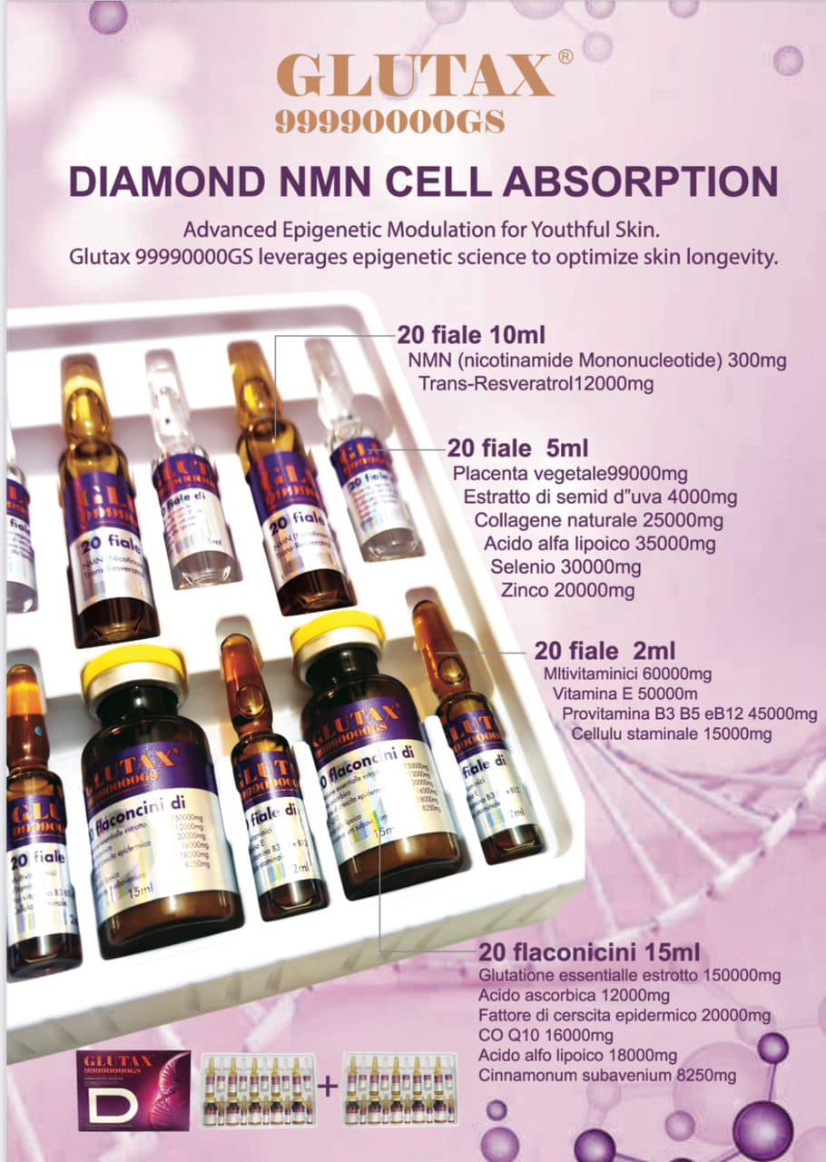 Glutax 99990000GS Diamond NMN Cell Absorption - Moonspells Beauty Glutax 99990000GS Diamond NMN Cell Absorption - Moonspells Beauty