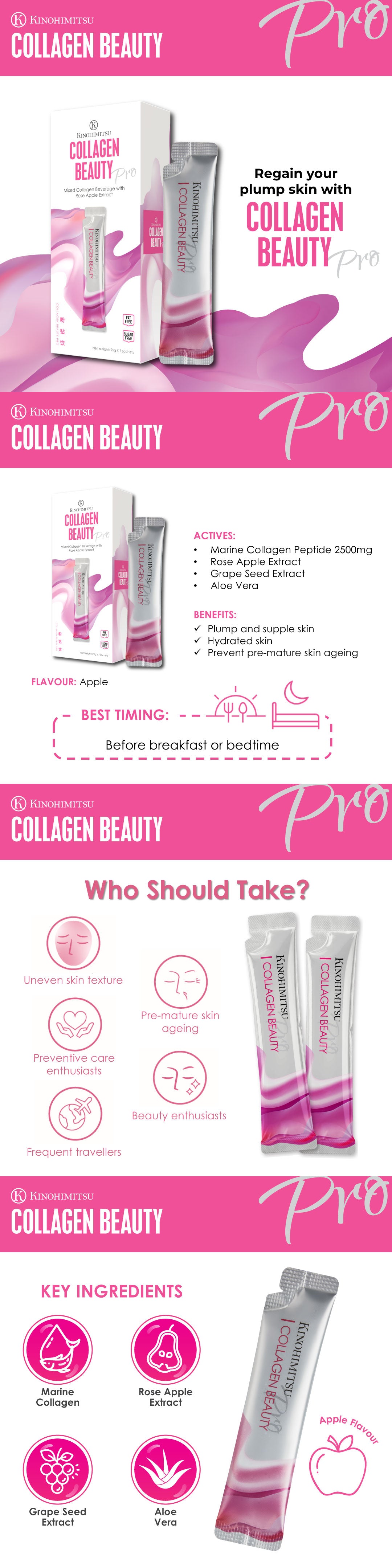 Kinohimitsu Collagen Beauty Pro - Moonspells Beauty