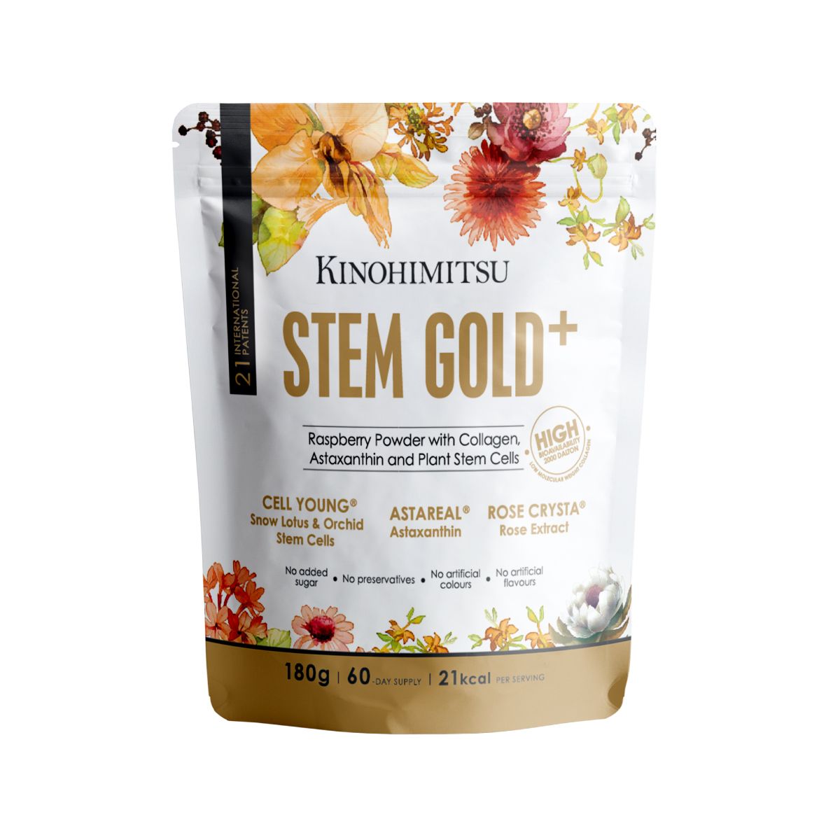 Kinohimitsu Stem Gold 180g - Moonspells Beauty