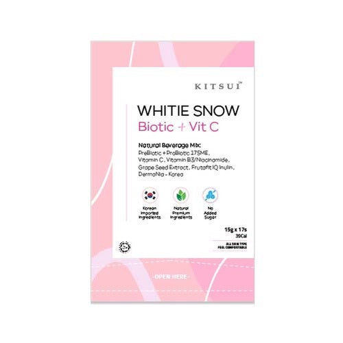 KITSUI Whitie Snow ProBiotic + PreBiotic + Vitamin C 17S - Moonspells Beauty