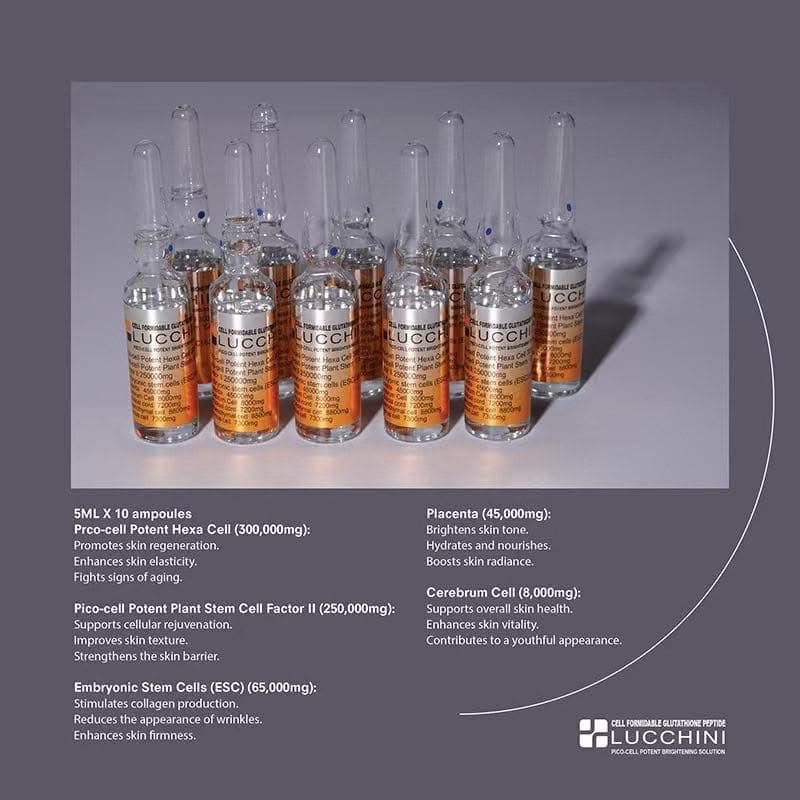 Lucchini® Glutathione Peptide Brightening Solution