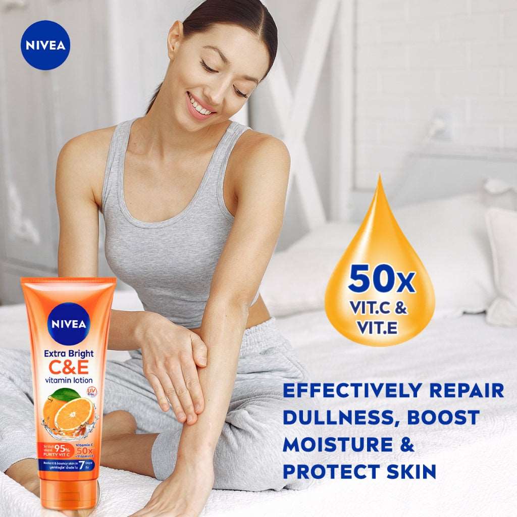 NIVEA C & E Vitamin Lotion Moonspells Beauty