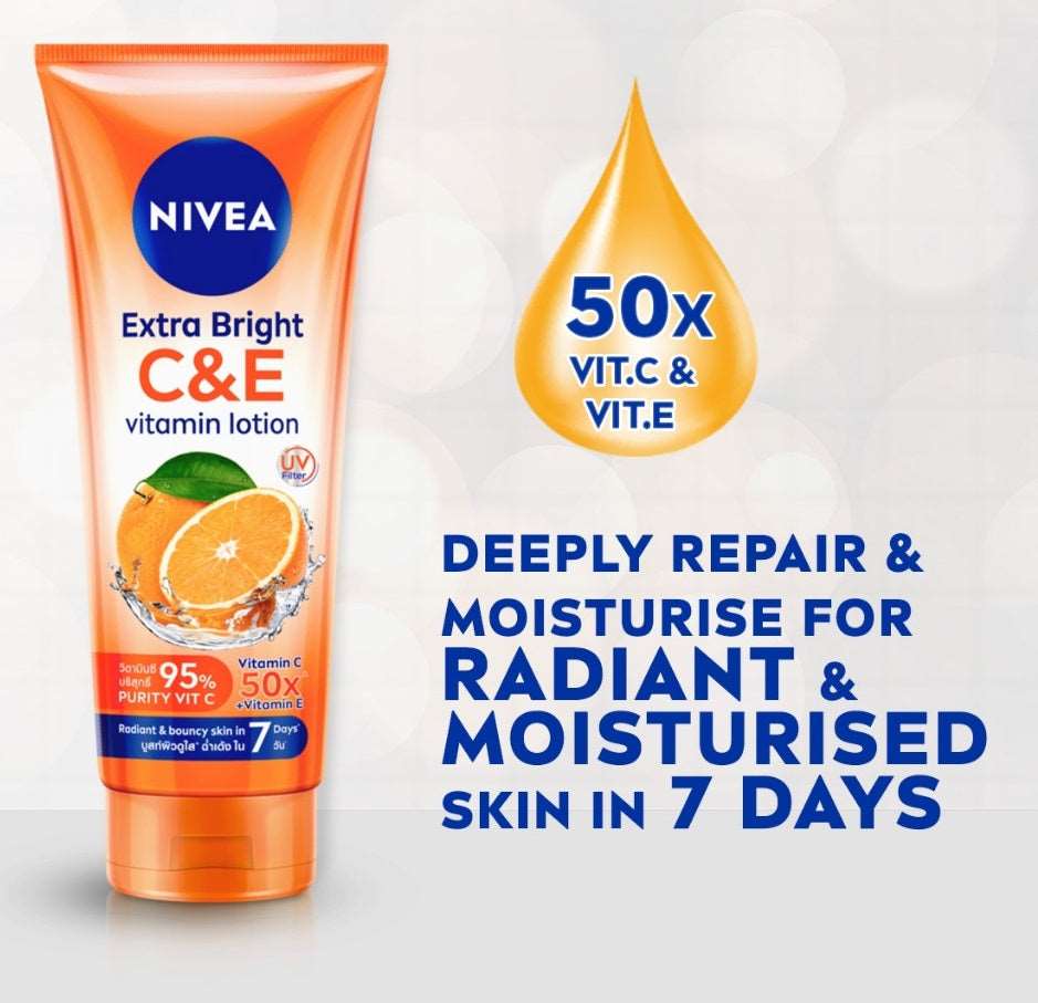 NIVEA C & E Vitamin Lotion Moonspells Beauty