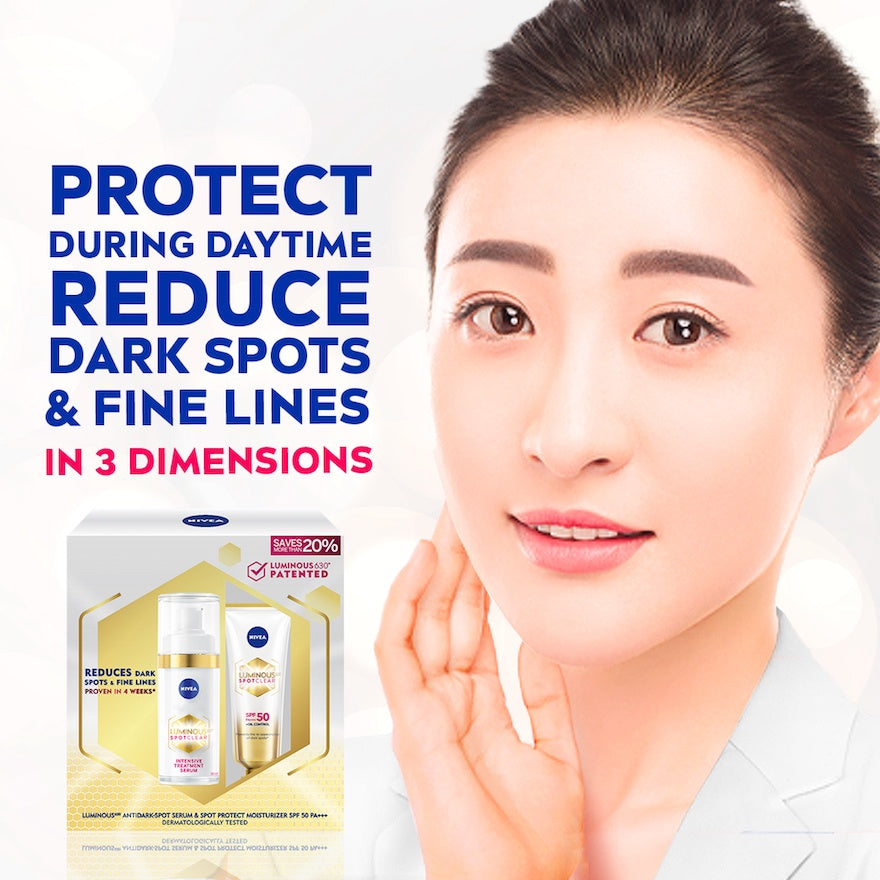 NIVEA Luminous630 Anti Dark Spot Treatment Set - Moonspells Beauty