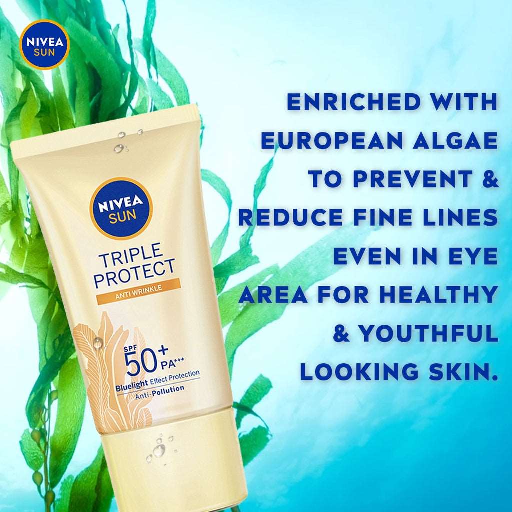 NIVEA Sun Triple Protect Anti Wrinkle Care - Moonspells Beauty