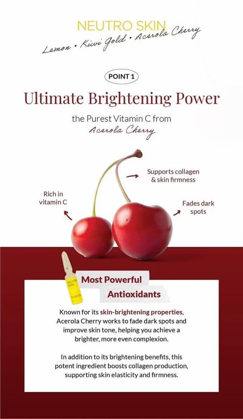 Neutro Skin® Lemon Kiwi Gold Acerola Cherry