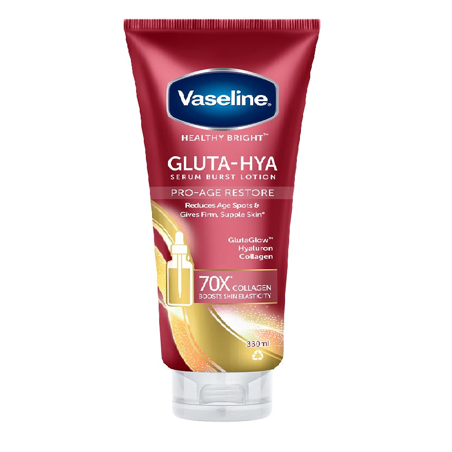 Vaseline Gluta-Hya Serum Lotion Pro-Age Restore Moonspells Beauty