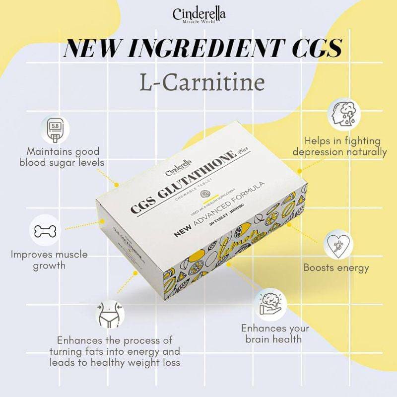 Cinderella CGS Glutathione Plus - Moonspells Beauty