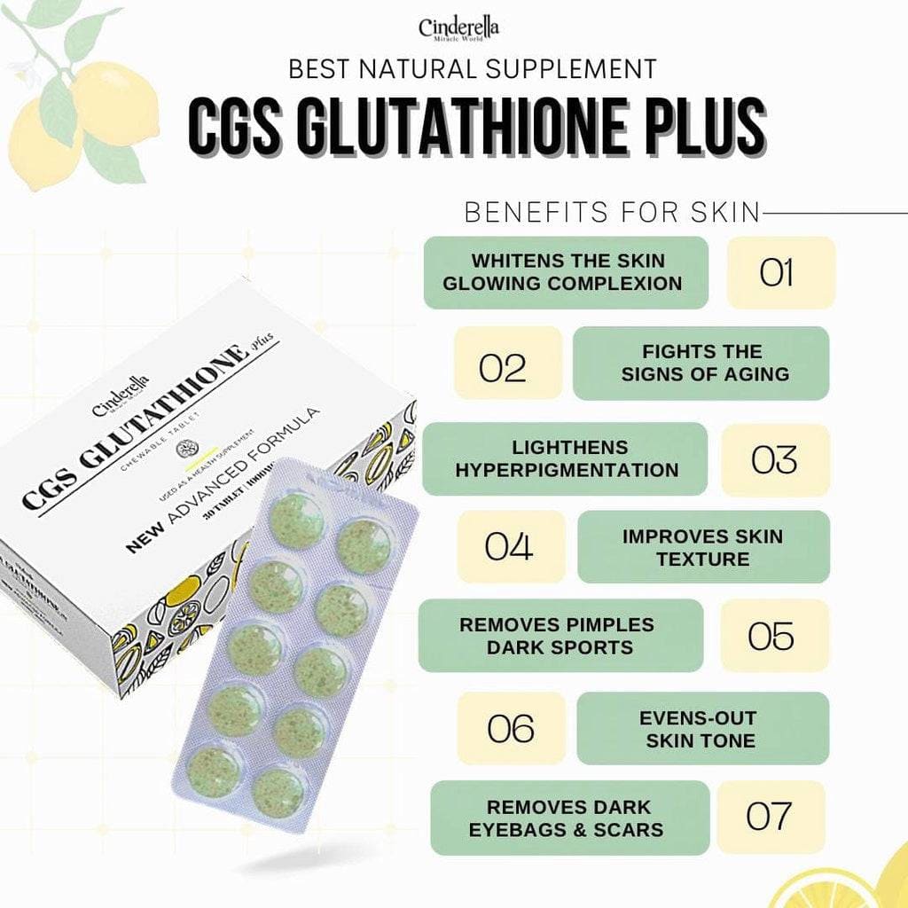 Cinderella CGS Glutathione Plus - Moonspells Beauty