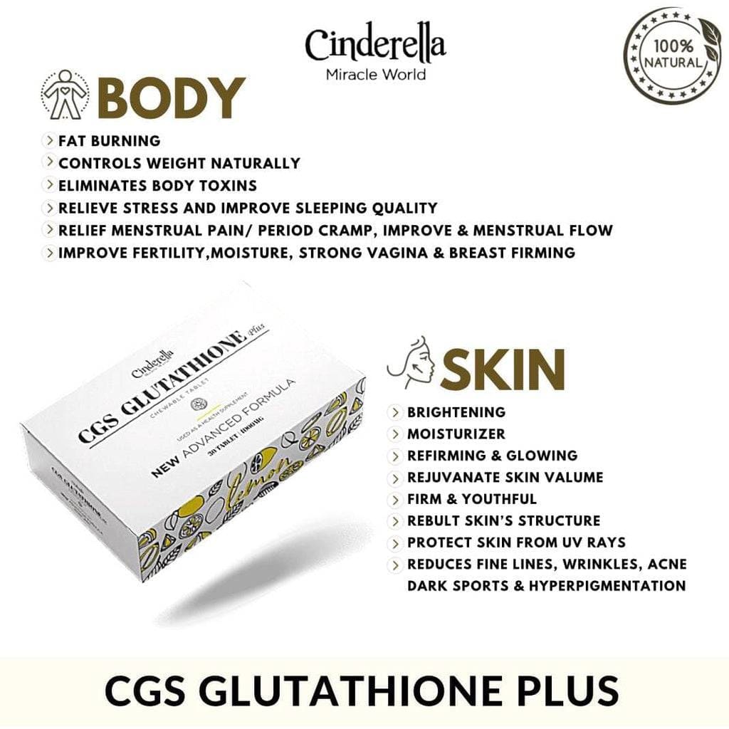 Cinderella CGS Glutathione Plus - Moonspells Beauty