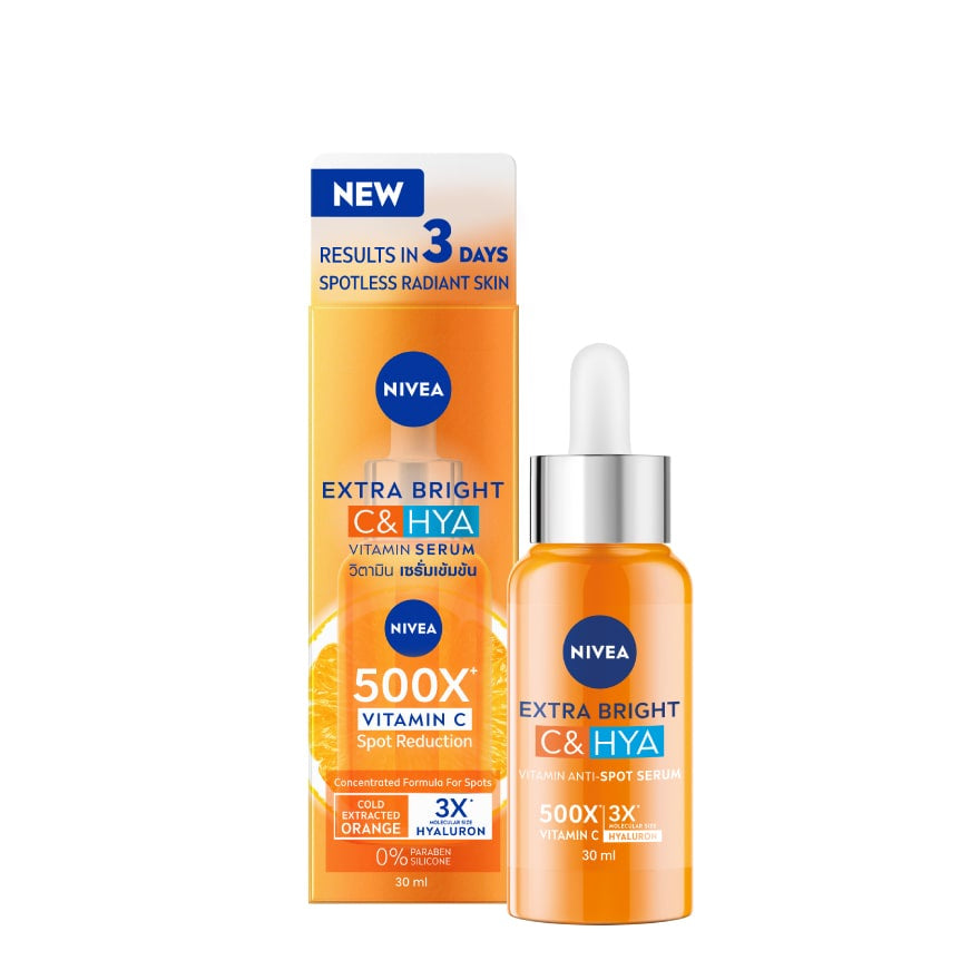 NIVEA Extra Bright C & HYA Vitamin Serum Moonspells Beauty