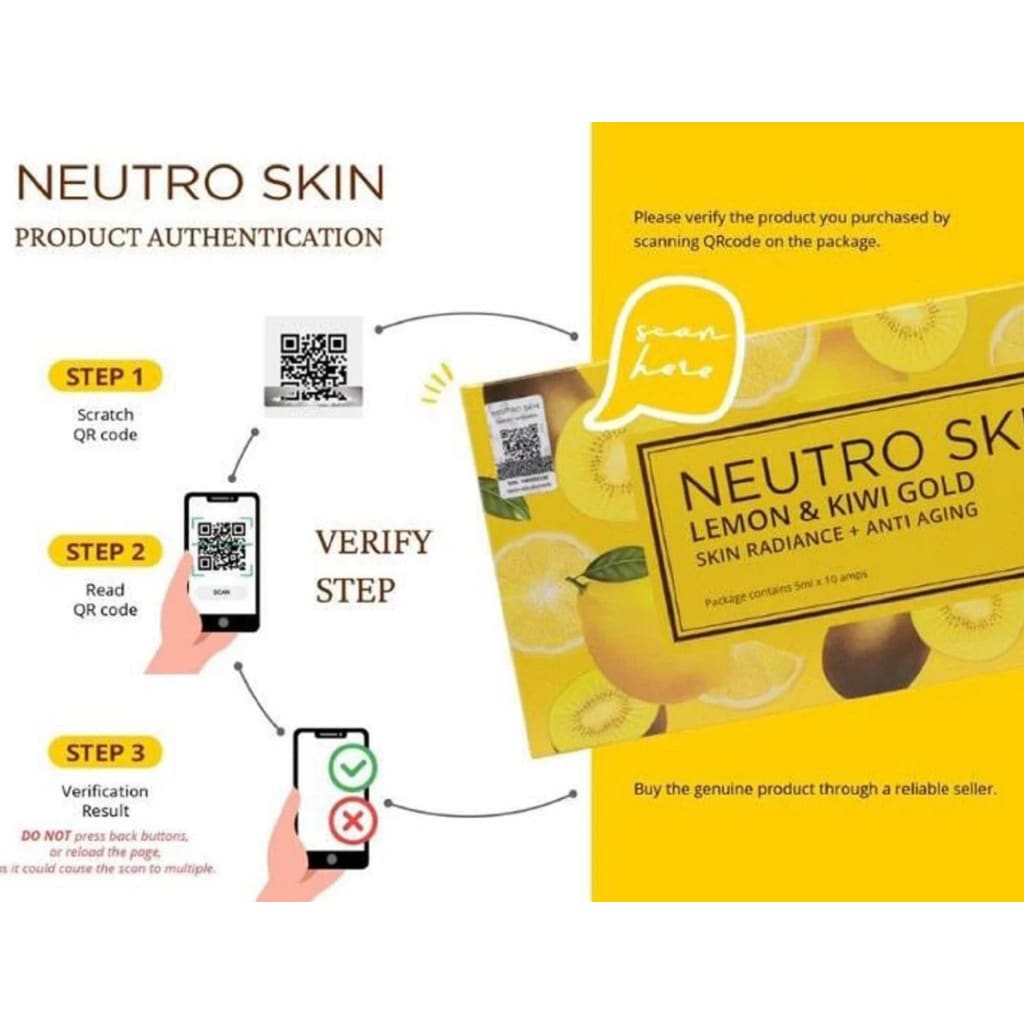 Neutro Skin Lemon & Kiwi Gold Premium Moonspells Beauty