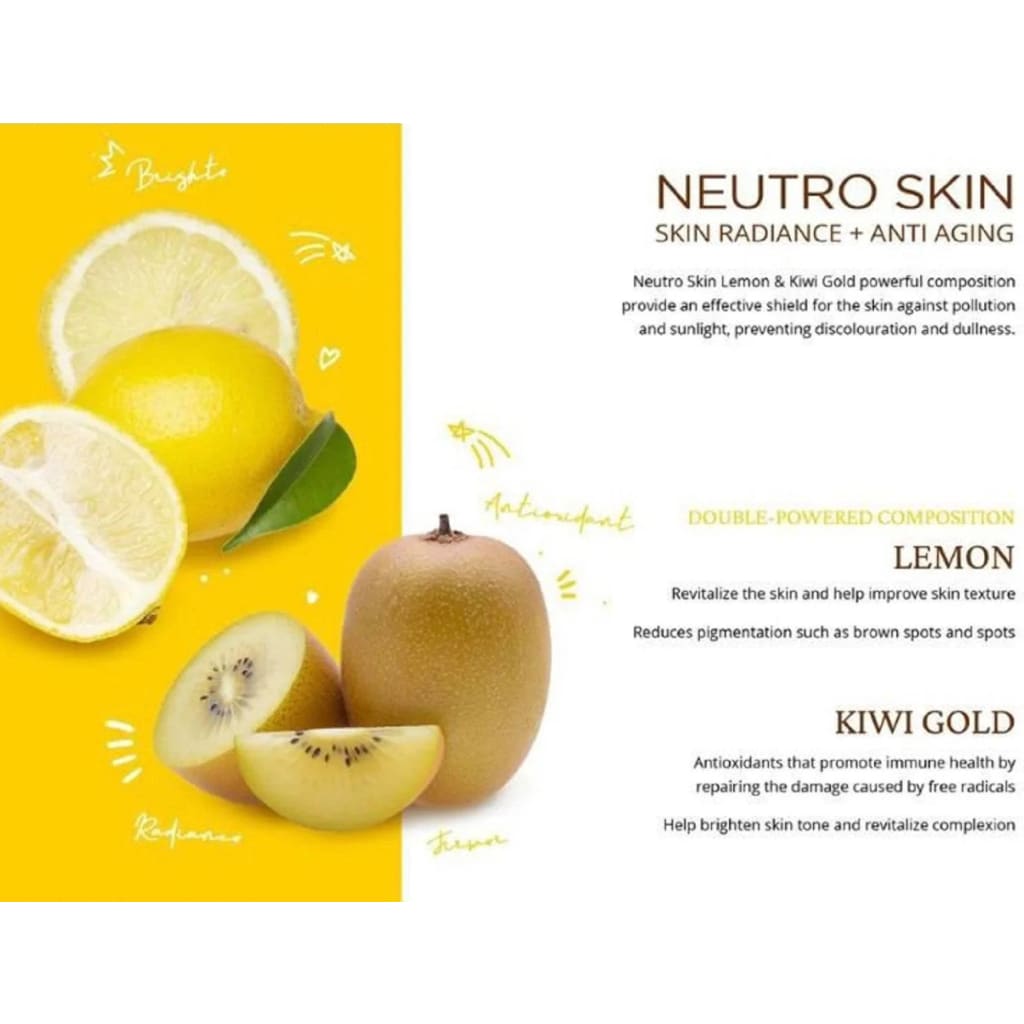 Neutro Skin Lemon & Kiwi Gold Premium Moonspells Beauty