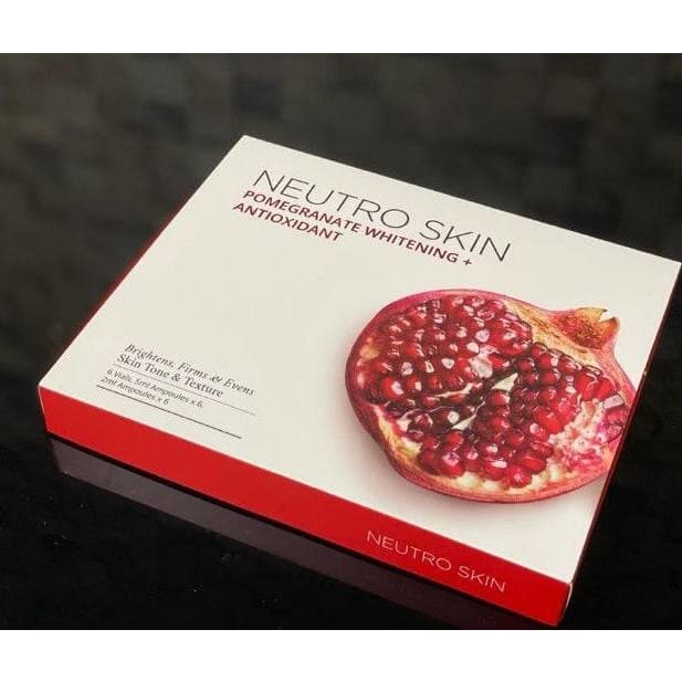 neutro skin pomegranate glutathione injections whitening antioxidant injection Neutro Skin Brand Moonspells
